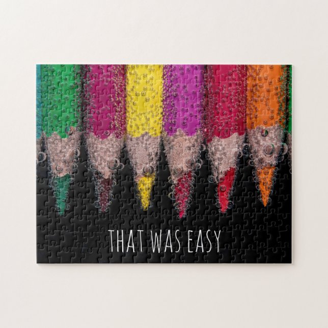 Challenging Personalized Colorful Pencil Stifte (Horizontal)
