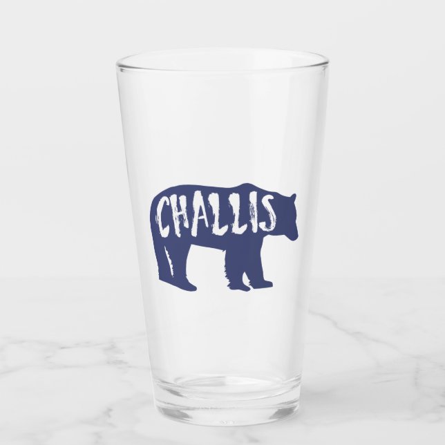 Challis Idaho Bear Glas (Vorderseite)