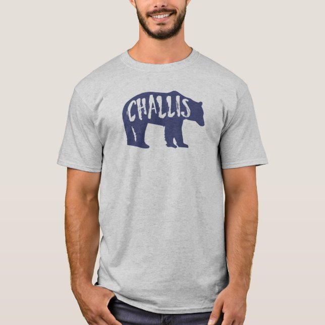 Challis Idaho Bear T-Shirt (Vorderseite)