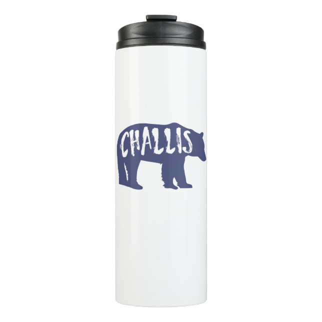 Challis Idaho Bear Thermosbecher (Vorderseite)