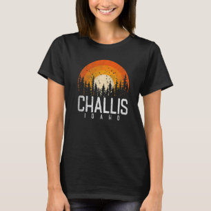 Challis Idaho ID Retro Style Vintager 70er 80er 90 T-Shirt