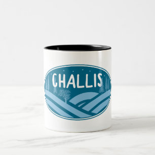 Challis Idaho Outdoors Zweifarbige Tasse