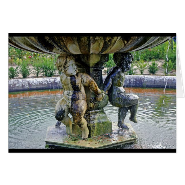 Chalub Water Fotain Card (Vorderseite (Horizontal))