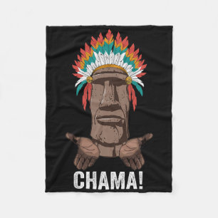 Chama Paotan Mma Fan Jjb Boxen Muay Thai Kickboxi Fleecedecke