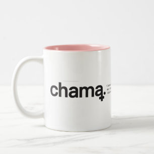 Chama Zwei-Tone-Kaffee-Tasse Zweifarbige Tasse