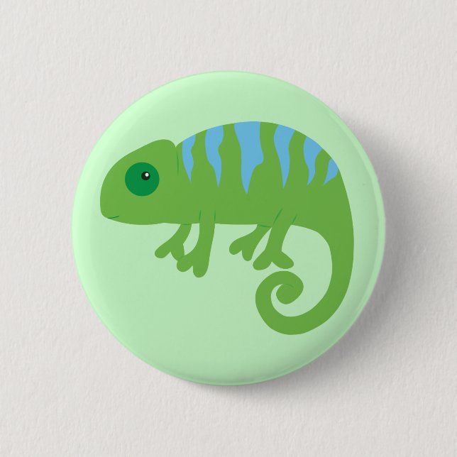 Chamäleon Button (Vorderseite)