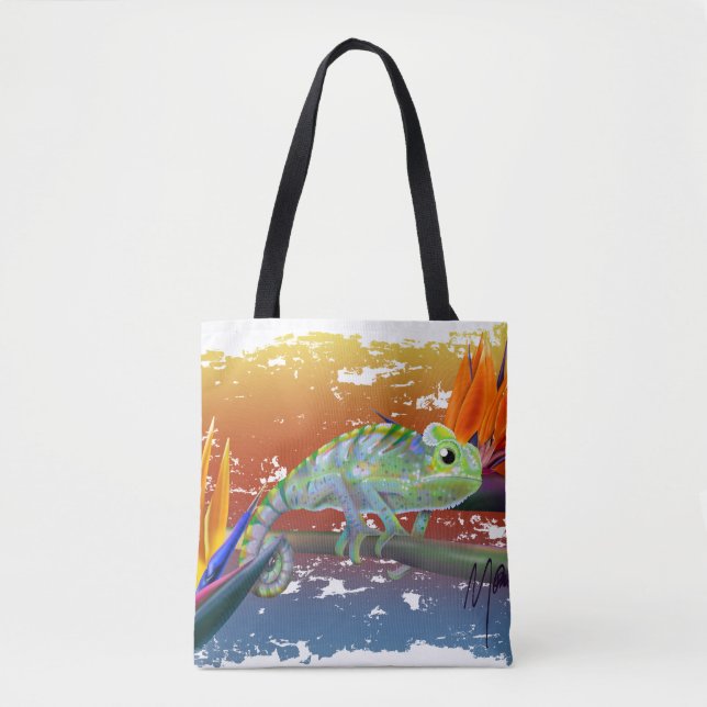 Chamäleon  tasche (Vorderseite)
