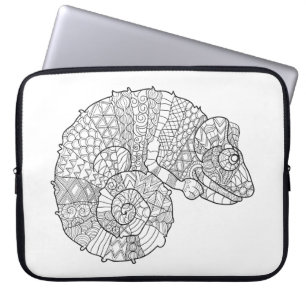 Chamäleon Zendoodle Laptopschutzhülle