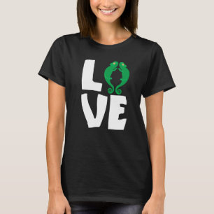 Chamäleons lieben Reptilien Eidechsen Geckos Chamä T-Shirt