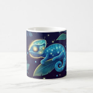 Chamäleons sind Reptilien, die zu den Echsen gehör Kaffeetasse