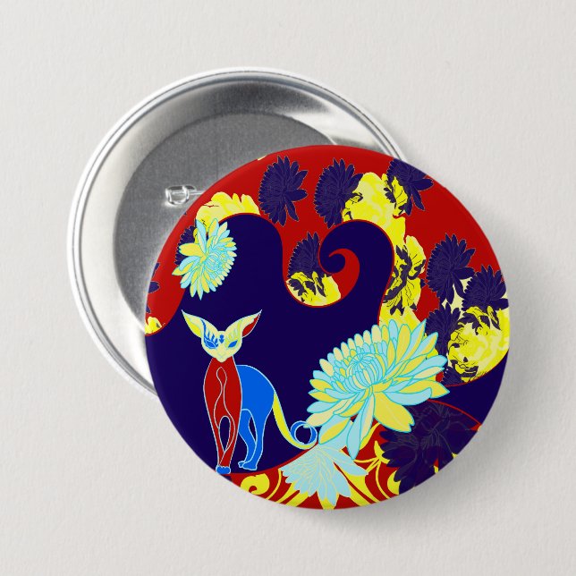 Chamalion Button (Vorne & Hinten)