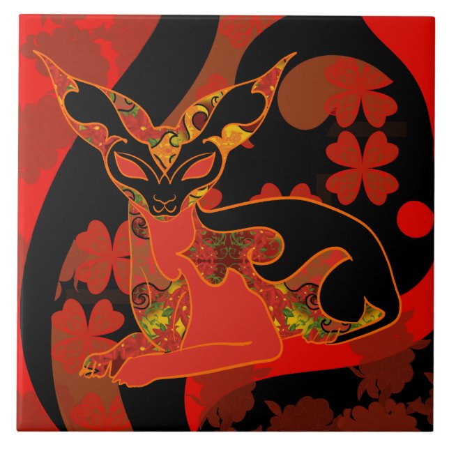 Chamalion Fliese (Vorderseite)