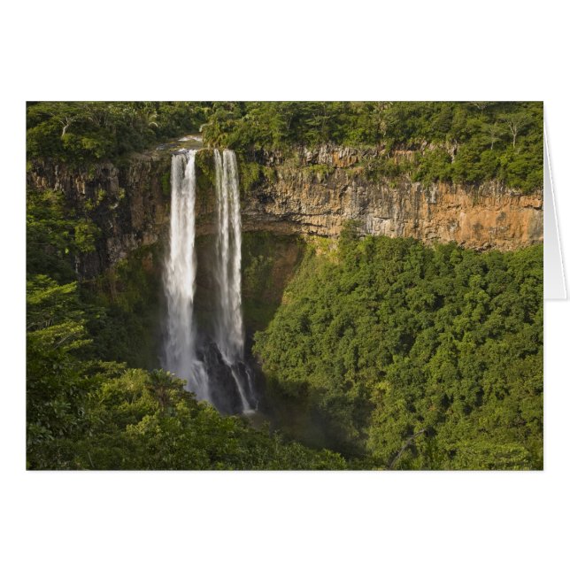 Chamarel Wasserfall am höchsten auf Mauritius, übe (Vorderseite (Horizontal))