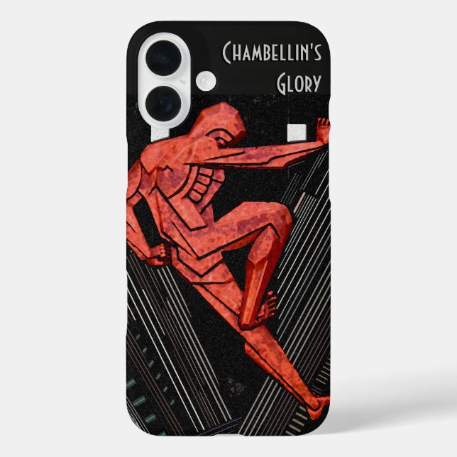 Chambellins Ruhm (Personalisiert) iPhone 16 Plus Hülle (Rückseite)