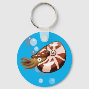 Chambered Nautilus Schlüsselanhänger