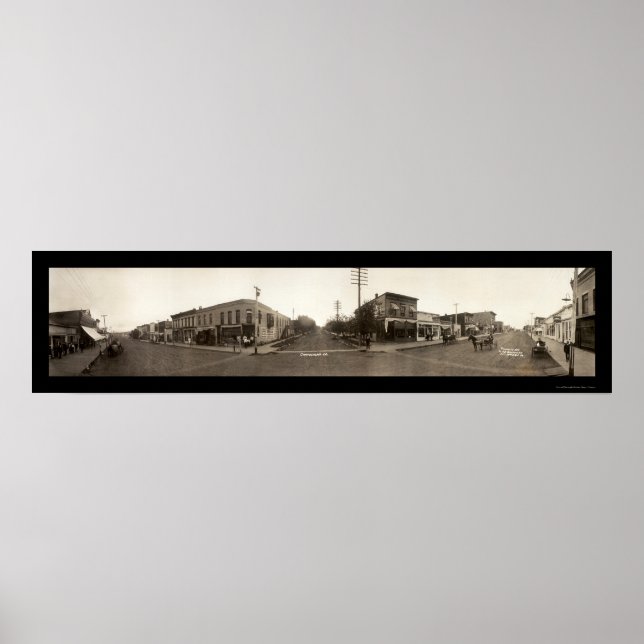 Chamberlain SD Panview Foto 1907 Poster (Vorne)