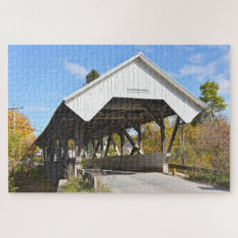 Chamberlin Mill Covered Bridge, Lyndon, Vermont Ji