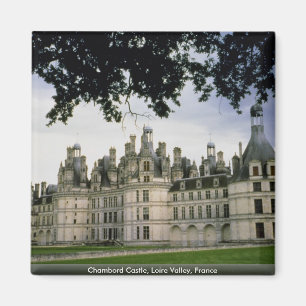 Chambord Schloss, Loire Valley, Frankreich Magnet
