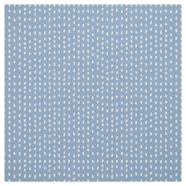 Chambray Blau Rustikale Sprenkel-Mal-Textur Stoff (Muster)