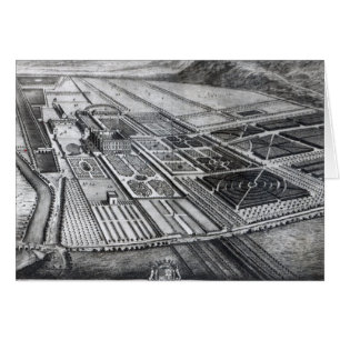 Chambre de Chatsworth, gravée par Johannes Kip