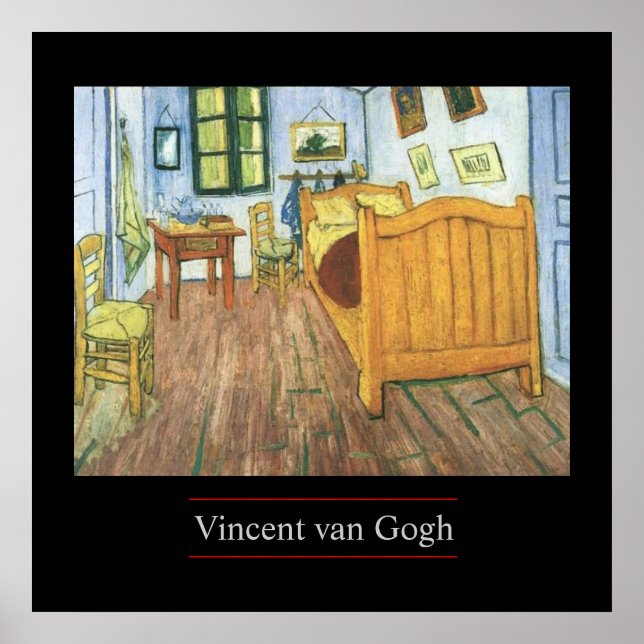 Chambre de Van Gogh à Arles Poster Imprimer (Devant)
