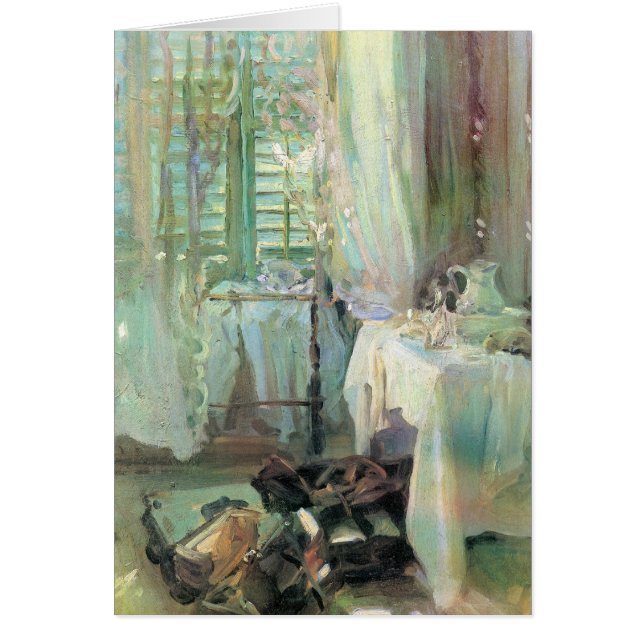Chambre d'hôtel par John Singer Sargent (Devant)