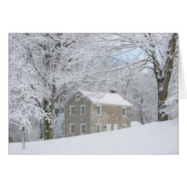 Chambre toujours derrière la banque neigeuse