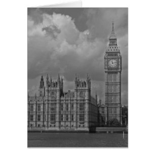 Chambres du Parlement de Londres et Big Ben Vertic