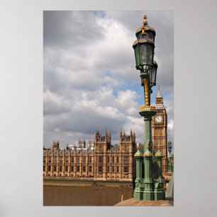 Chambres du parlement et de Big Ben en affiche de