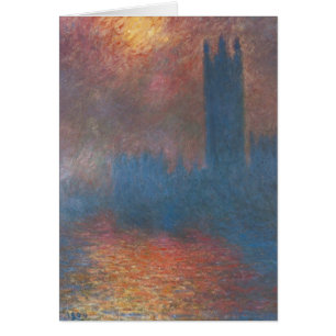 Chambres du Parlement, Londres par Claude Monet