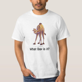 Chameau quel jour est lui T-shirts de têtes et de