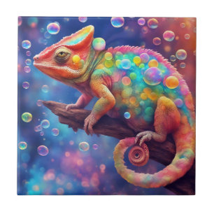 Chameleon 2 Blasen Fliese