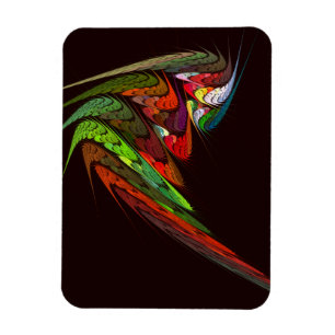 Chameleon Abstrakt Art Premium Magnet