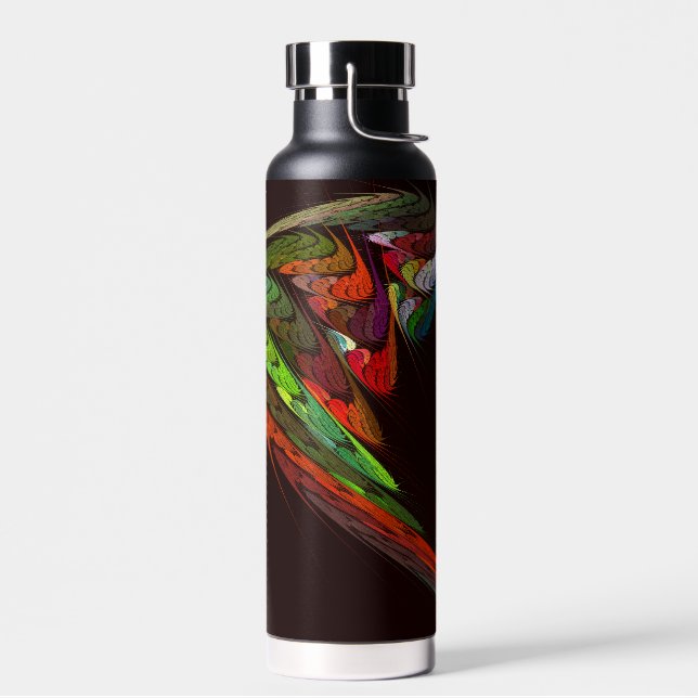 Chameleon Abstrakt Art Trinkflasche (Links)