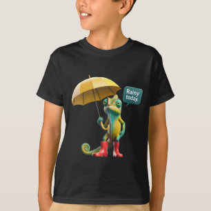 Chameleon avec T-shirt parapluie