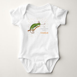 Chameleon Baby Strampler