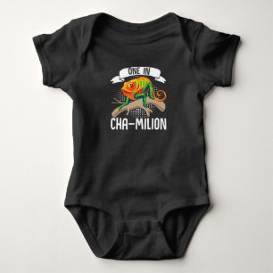Chameleon eins in Chamillion Reptiles Baby Strampler
