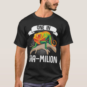 Chameleon eins in Chamillion Reptiles T-Shirt