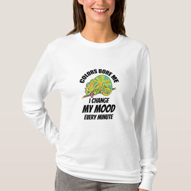 Chameleon - Farben langweilig T-Shirt (Vorderseite)