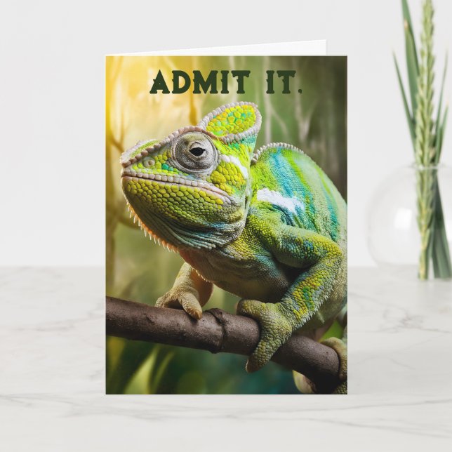 CHAMELEON FIN DE LA CARTE DE RELATION (Devant)