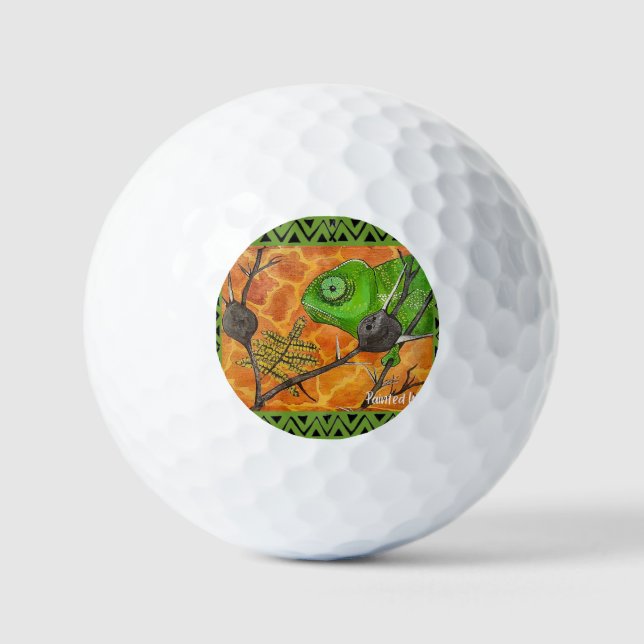 Chameleon Golfball (Vorderseite)