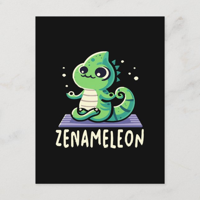 Chameleon Lover Begleitkarte (Vorderseite)