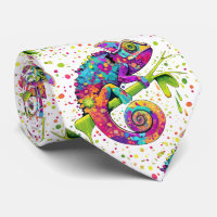 Chameleon Paint Stains Wasserfarbe Stil