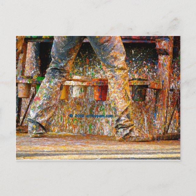 Chameleon Postkarte (Vorderseite)