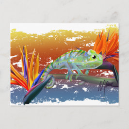 Chameleon  postkarte