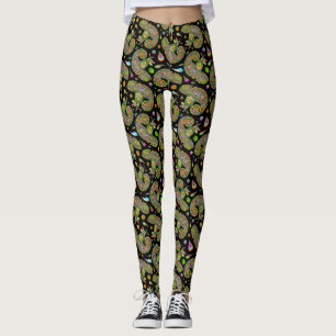 Chameleon Psychedelic Fantasy Leggings