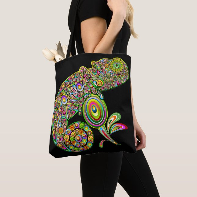 Chameleon Psychedelic Fantasy Tasche (Von Nahem)