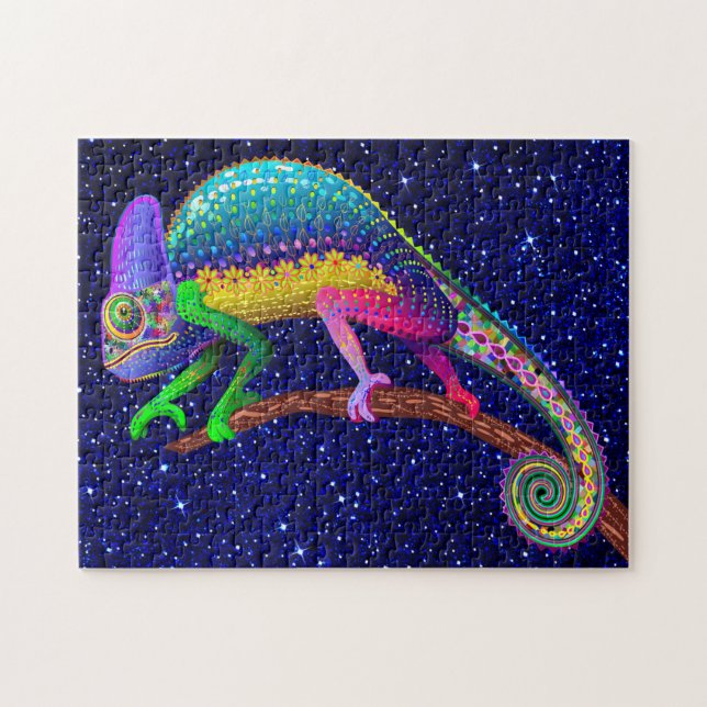 Chameleon-Puzzle (Horizontal)