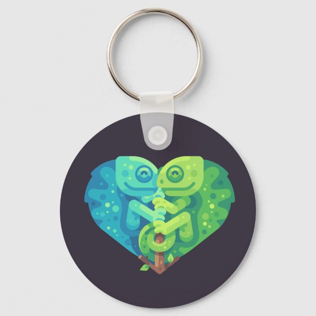 Chameleon Schlüsselanhänger (Vorderseite)