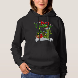 Chameleon Xmas Dekorationen Santa Chameleon Chris Hoodie
